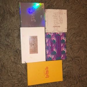 BUNDLE 5 BOXY CHARM EYESHADOW PALLETS